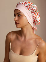 [Cherry] SilkSilky  Sleep Cap 003