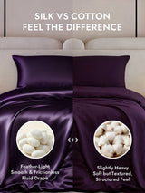 [Deep Purple] SilkSilky  25Momme Duvet Covers 002