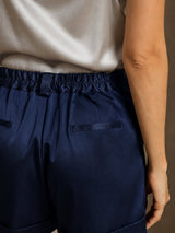 [Dark Blue] SilkSilky  Women's Shorts 005