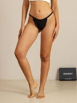 [Black] SilkSilky  Panty 006