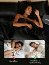 [Black] SilkSilky  25Momme Duvet Covers 005