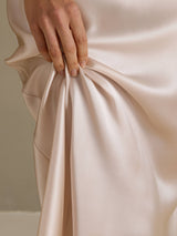 [Beige] SilkSilky  Sleeveless Dress 005