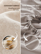 [Gray] SilkSilky  25Momme Sheet 002