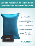 100% Mulberry Silk Pillowcase with Envelope Closure (Buy 3, Get 1 Free )