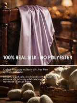 [Lavender] SilkSilky  Scarf 003