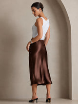 [Coffee] SilkSilky  Skirt 002