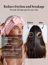 [Light Pink] SilkSilky  Sleep Cap 003