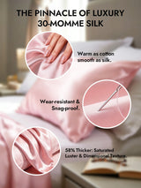 [Pink] SilkSilky  30Momme Pillowcase 002