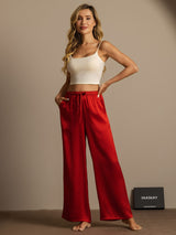 [Wine] SilkSilky  Women's Pants 003