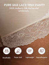[Beige] SilkSilky  100% Silk Jersey Panty 003