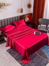 [Wine] SilkSilky  19Momme Bedding Set 001