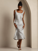 [Griffin Gray] SilkSilky  Sleeveless Camisole Top 007