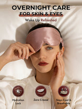 [Pale Mauve] SilkSilky  Eye Mask 007