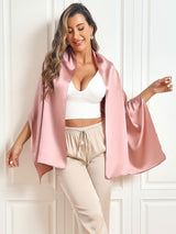 [Deep Pink] SilkSilky  Scarf 001