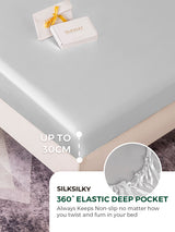[Silver] SilkSilky  19Momme Bedding Set 004