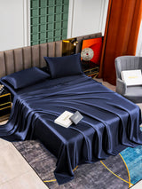 [Dark Blue] SilkSilky  25Momme Bedding Set 005
