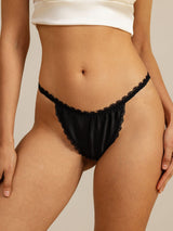 [Black] SilkSilky  Panty 004