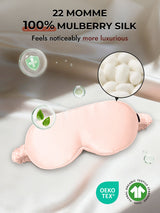[Pink] SilkSilky  Eye Mask 006