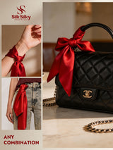 [Red] SilkSilky  Scarf 002