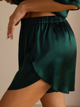 [Dark Green] SilkSilky  Women's Shorts 006