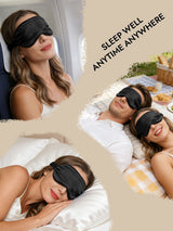 [Black] SilkSilky  Eye Mask 007