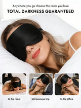 [Black] SilkSilky  Eye Mask 006