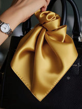 [Yellow] SilkSilky  Scarf 001