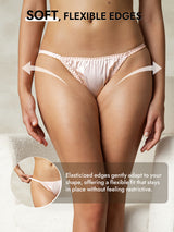[Pink] SilkSilky  Pure Silk Panty 006