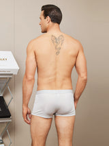 [Gray] SilkSilky  100% Silk Jersey Men's Underwear 002