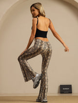 [Snakeskin] SilkSilky  Women's Pants 003