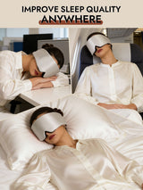 [Light Gray] SilkSilky  Eye Mask 007