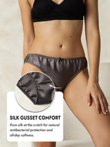 [Gray] SilkSilky  Panty 004