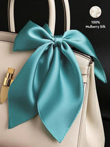 [Teal] SilkSilky  Scarf 001