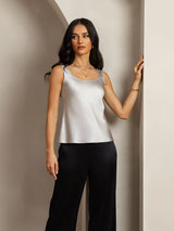 [Silver] SilkSilky  Sleeveless Camisole Top 006