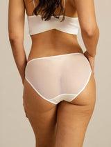[White] SilkSilky  Panty 002