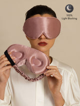 [Pale Mauve] SilkSilky  Eye Mask 001
