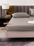 SilkSilky US 19Momme Pure Silk Bedding Set Gray 004