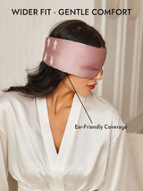[Pale Mauve] SilkSilky  Eye Mask 005