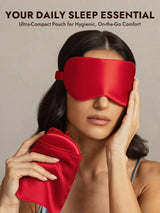[Wine] SilkSilky  Pure Silk Eye Mask 006