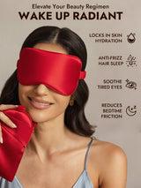 [Wine] SilkSilky  Pure Silk Eye Mask 005
