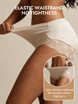 [Beige] SilkSilky  100% Silk Jersey Panty 006