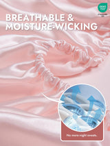 [Pink] SilkSilky  25Momme Sheet 003