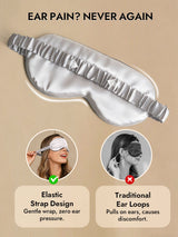 [Silver] SilkSilky  Eye Mask 006