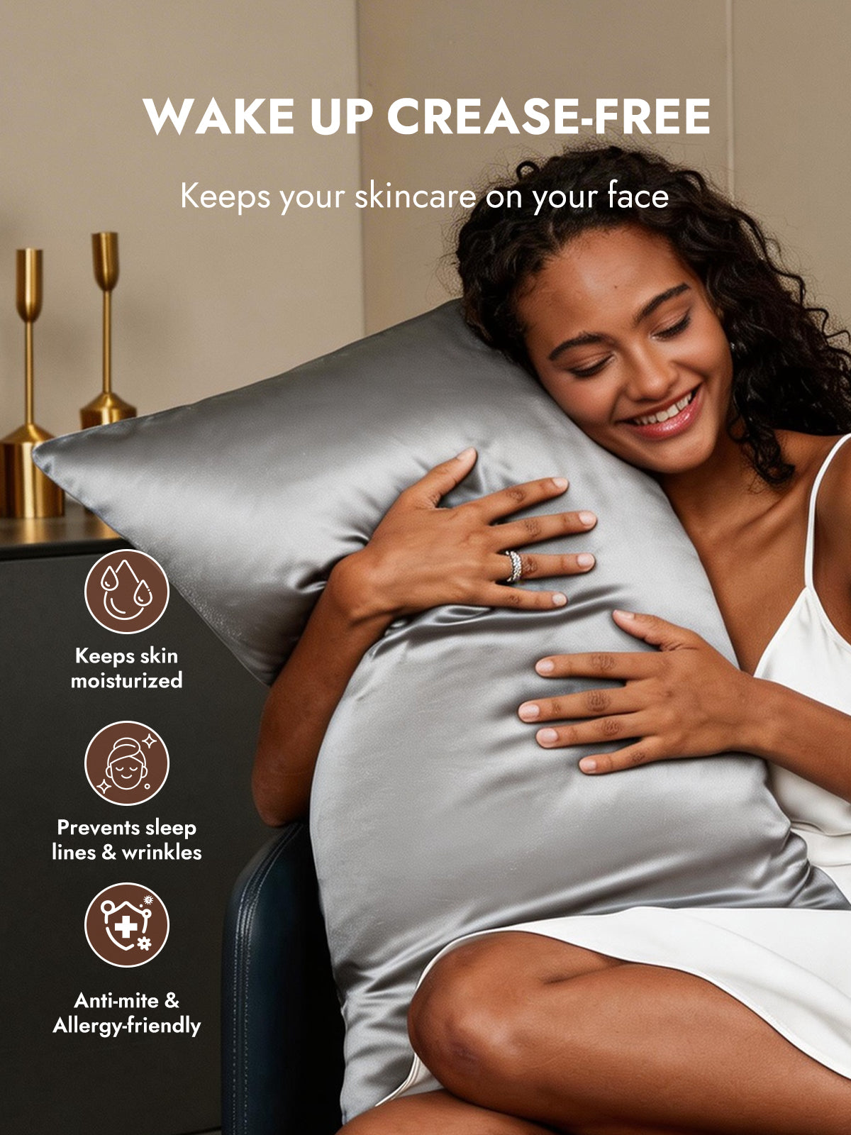 [Silver] SilkSilky  22Momme Pillowcase 004