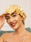 SilkSilky  Pure Silk Sleep Cap Champagne 002