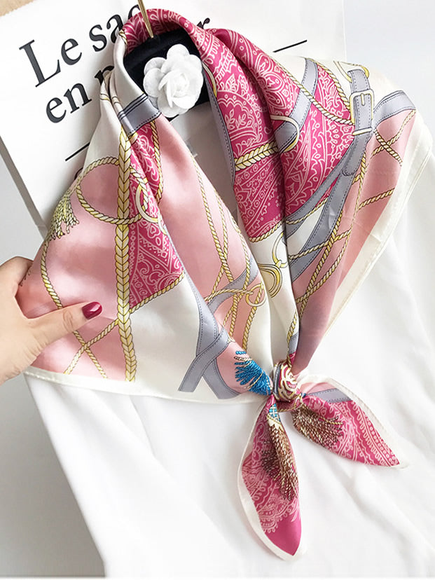 [P004] SilkSilky  Pure Silk Scarf 001,