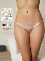 [Pale Mauve] SilkSilky  19Momme Stretch Silk Charmeuse Panty 001