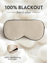 [Dark Khaki] SilkSilky  Eye Mask 001