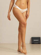 [White] SilkSilky  Panty 007