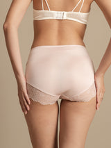 [Pink] SilkSilky  100% Silk Jersey Panty 002